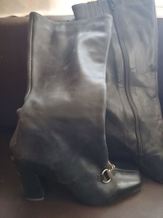 Дамски ботуши естествена кожа