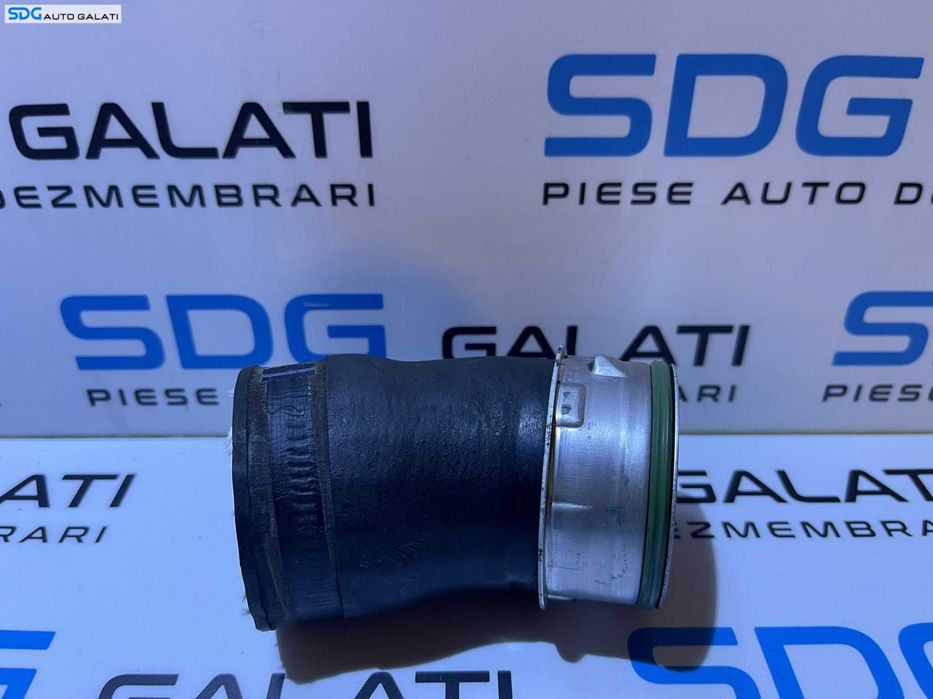 Furtun Conducta Tub Tubulatura Presiune Aer Turbo Turbina Turbosuflanta Intercooler Audi A3 8P 1.8 TSI CDAA 2008 - 2013 Cod 1K0145828F [D0417]