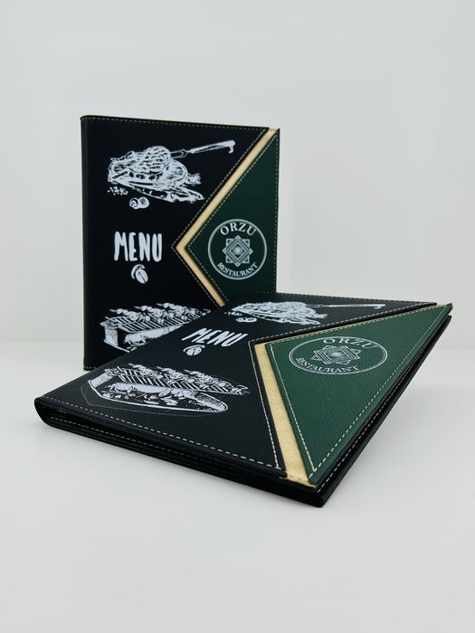 Aksesoriuz  Ресторанная продукция меню резервы бейджики планшеты счета