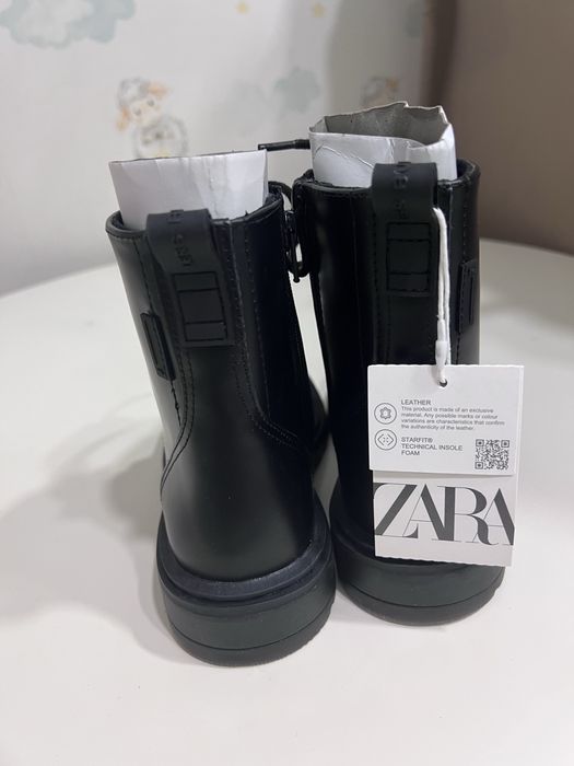 Ботинки кожаные на мальчика