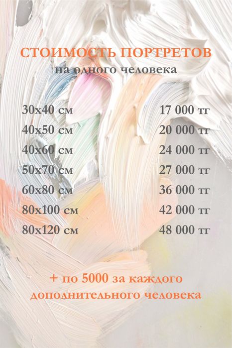 Портеты на холсте