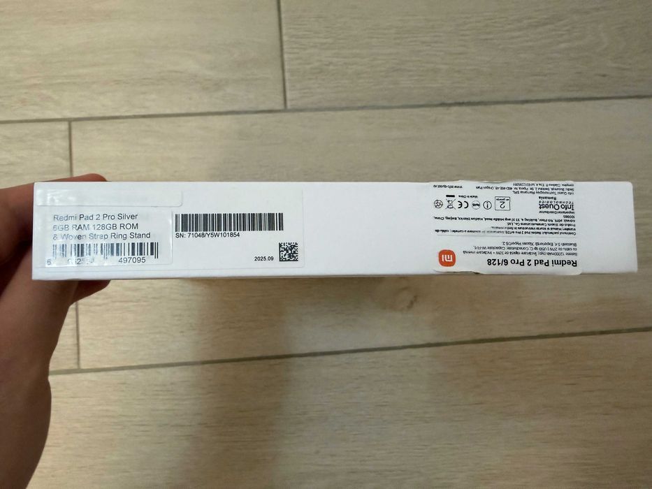 Tableta Xiaomi REDMI Pad 2 Pro, 144Hz, 6GB RAM, 128GB, Sliver – SIGILAT