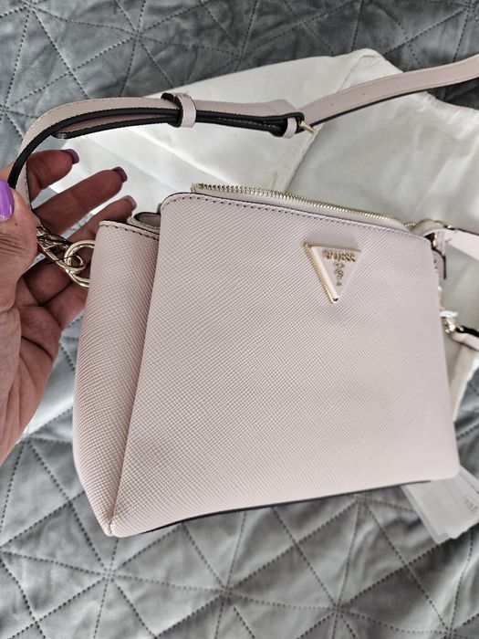 Guess малка розова чанта нова