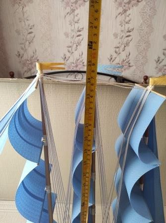Макет корабля ручной работы