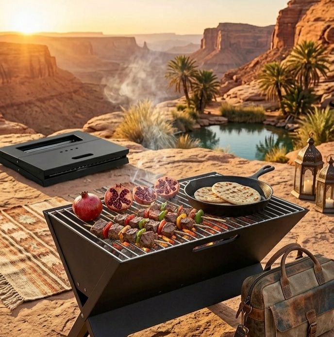 Барбекю Къмпинг скара Преносима скара  BBQ