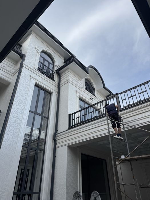 Fasad ishlari va dekorativ suvoq – Travertino, Ottocento, Marmorino