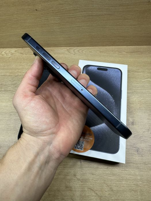 iPhone 15 Pro max 256Gb blue titanium 94% battery