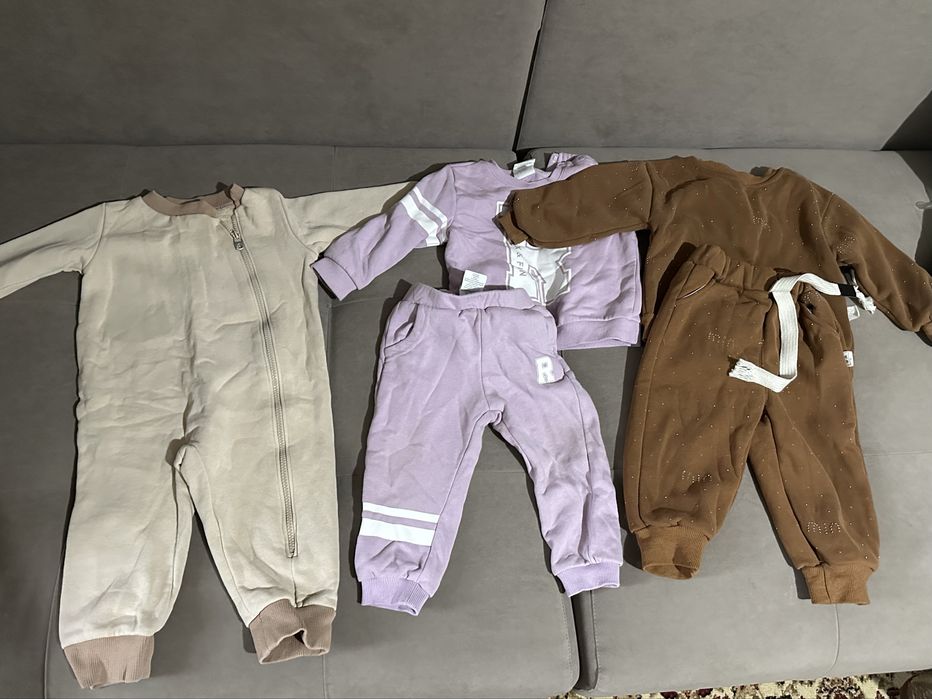 Комбинезоны на девочку и мальчика