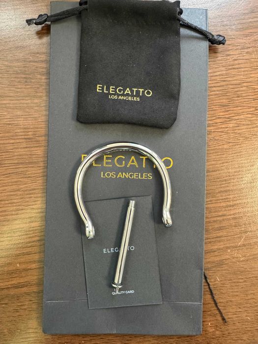 Bratara Elegatto Silver Bangle