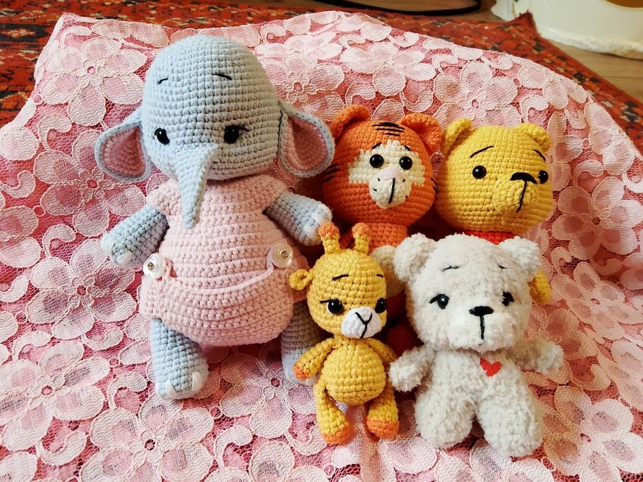 Вязанные игрушки