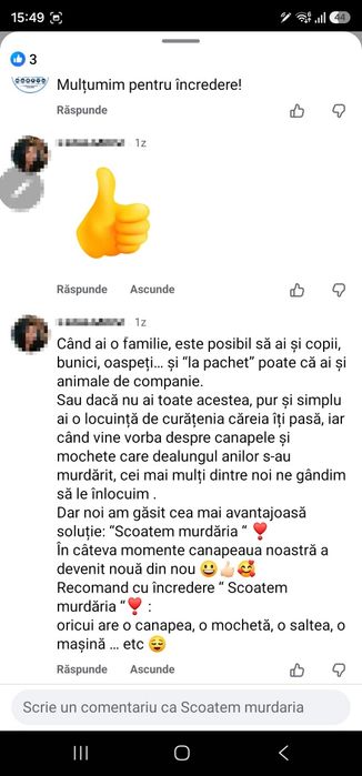 Scoatem Murdăria | Curățare Profesională și Igienizare la Domiciliu Râmnicu Vâlcea