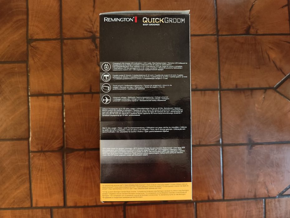 Remington QuickGroom машинка за подстригване на  коса,брада и тяло