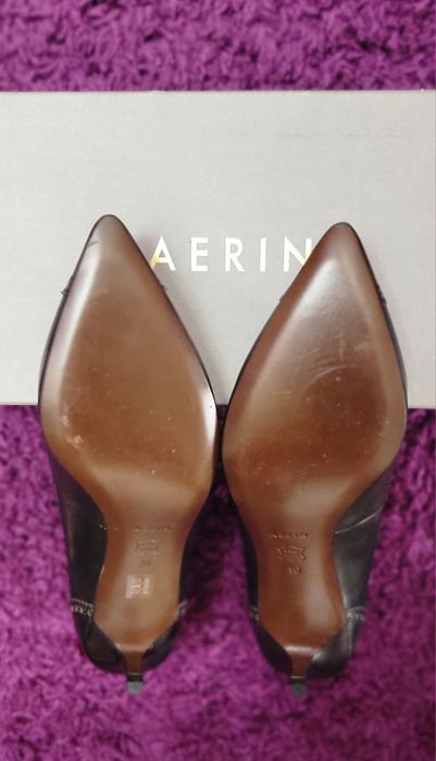 Pantofi eleganți AERIN din piele naturală, mărimea 41 – NOI, în cutie