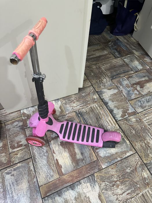 дет. Велик- коляска, самокат и 4 в1  сетка для баскетбола и футбола,