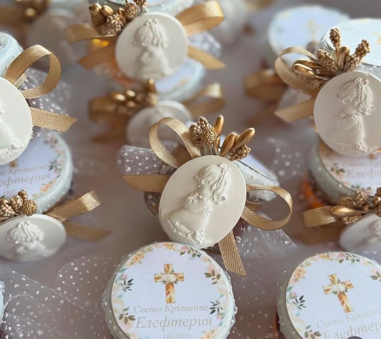 Подаръци за гости - кръщене, погача, бал, сватба, рожден ден