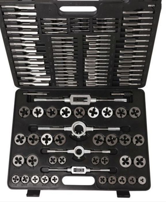 Набор плашки метчики 110 предметов "SVRFORCE"