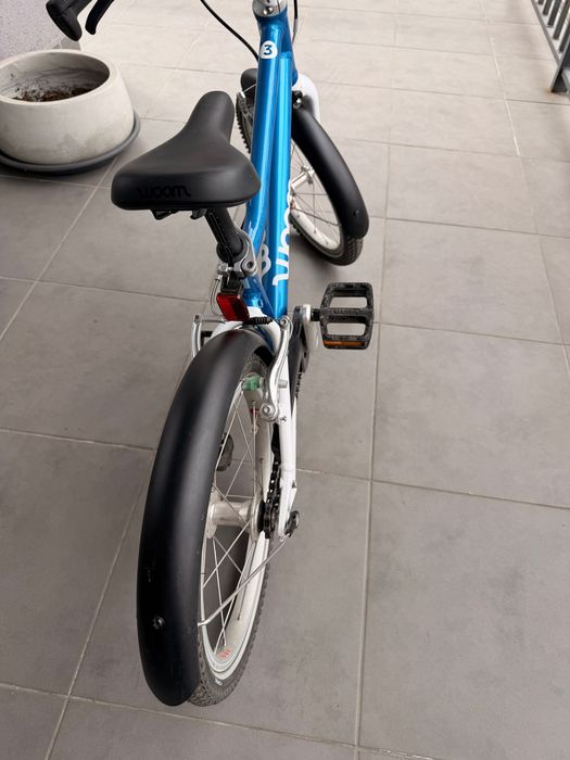 Bicicleta 16' WOOM 3 GO Albastru Metalic 2025