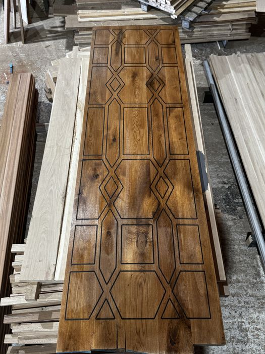 Дървен плот -дъб