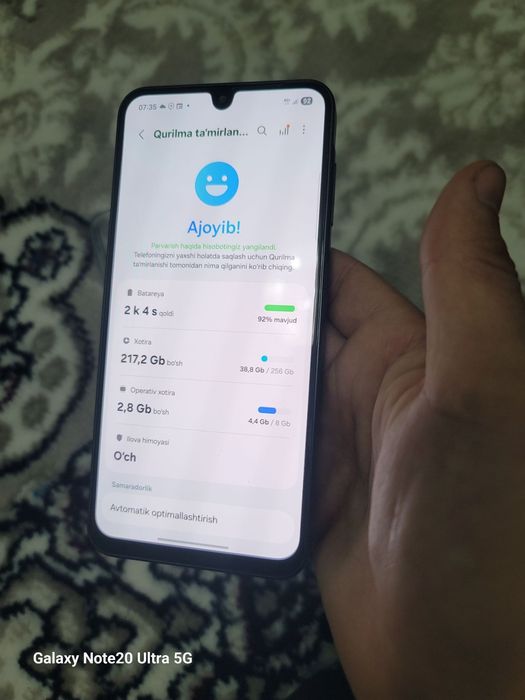 Samsung A26 5G bor yangi telefon