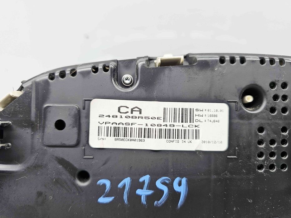 Ceas bord Nissan Qashqai [Fabr 2007-2014] 24810BR50E