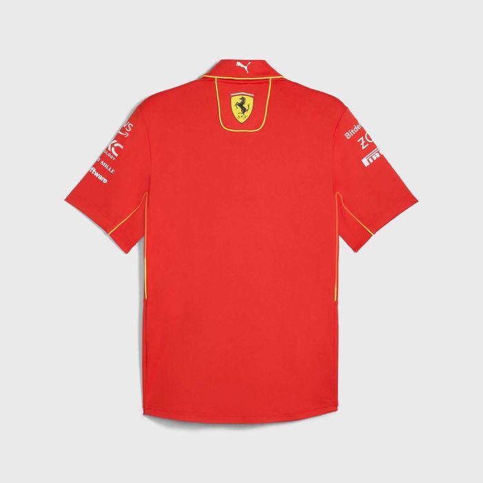Puma Scuderia Ferrari F1 Team Pro - Оригинална мъжка тениска с яка