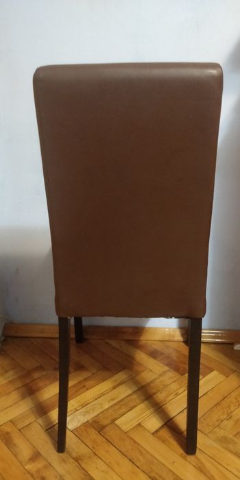 Комплект столове от изкуствена кожа