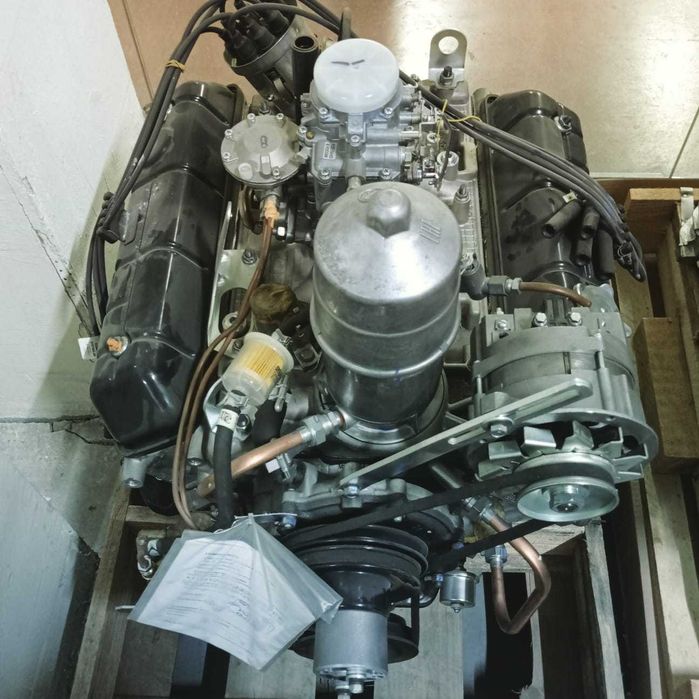 Двигатель ГАЗ 53, 3307 ЗМЗ 511 Восстановленный c генератором и ремнями