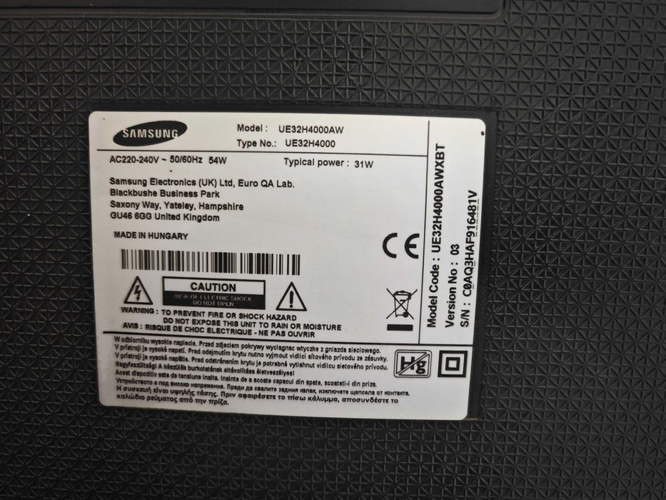 Televizor, combina frigorifica