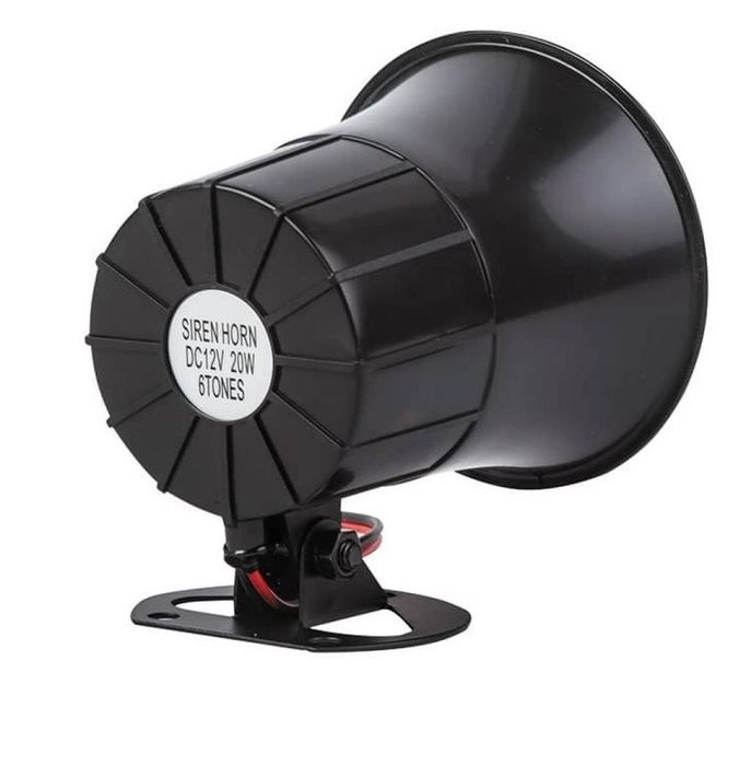 Сирена 12V 20W шестонална
