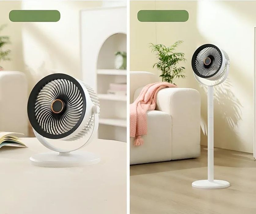 Ventilator simsiz zaryatkali va juda qulay sivitilnikli