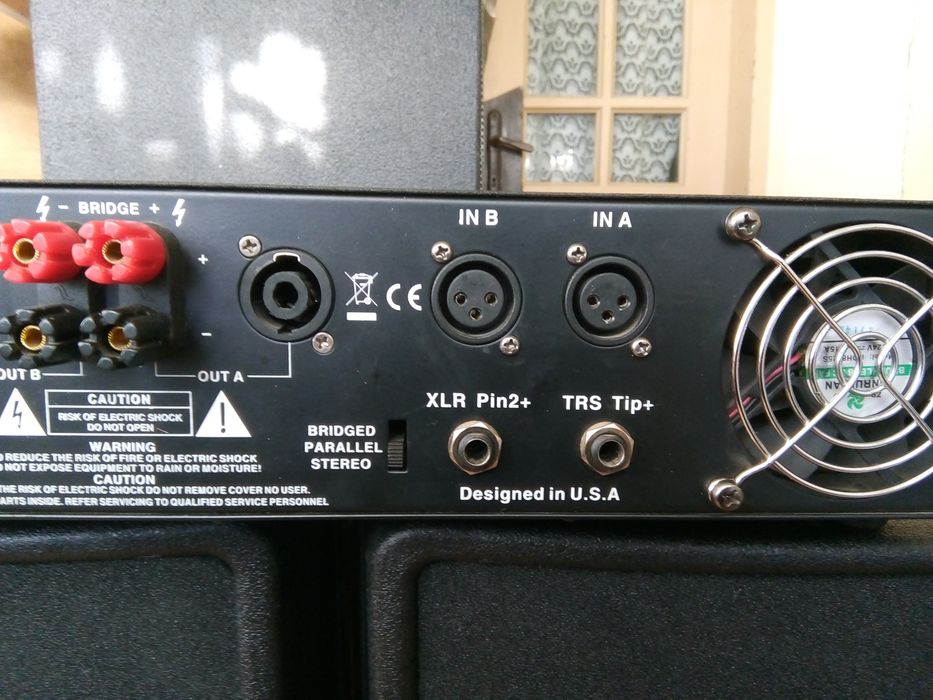 The Amp Ta 1050 amplificator putere 2*520W Dynacord montarbo fbt rcf