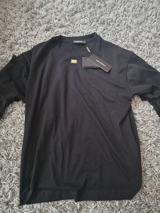 Уникална Маркова тениска с дантела С размер