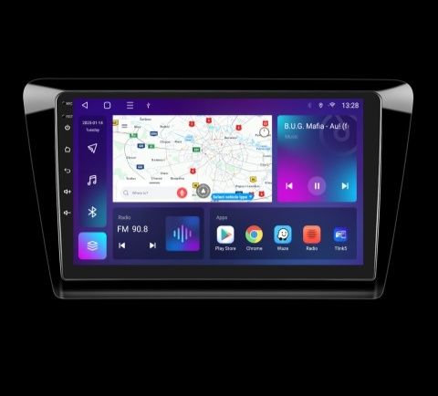 Navigatie Android Skoda Rapid / Seat Toledo - 4 Gb ram / 64 Gb rom
