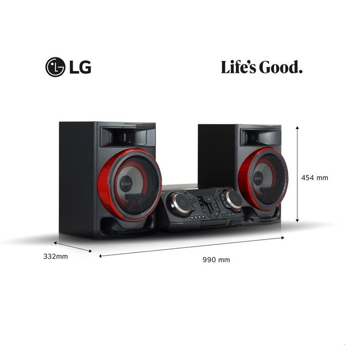 LG kalonkalari sochna sotiladi LG XBOOM CL87 ning asosiy xarakteristik
