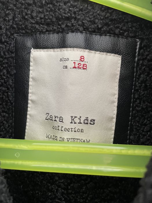 Geaca Zara din piele pt copii 8 ani nr. 128
