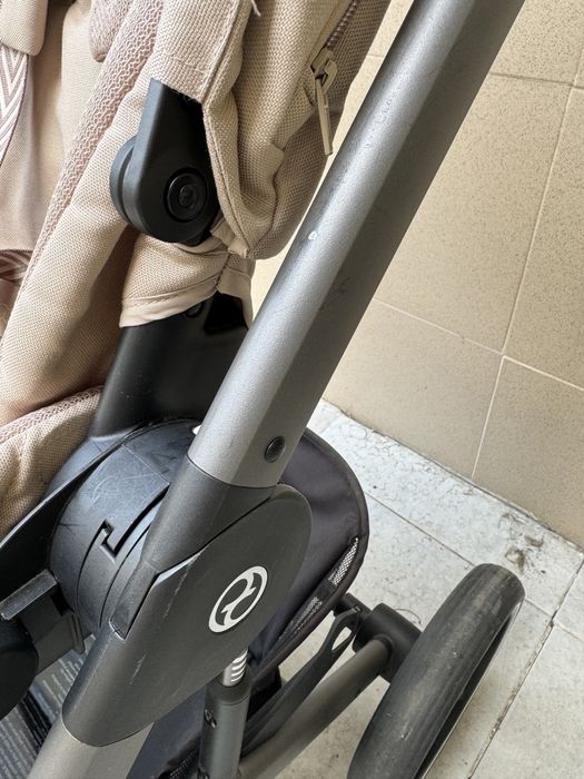 Cybex balios s lux 2024 almond beige 2в1