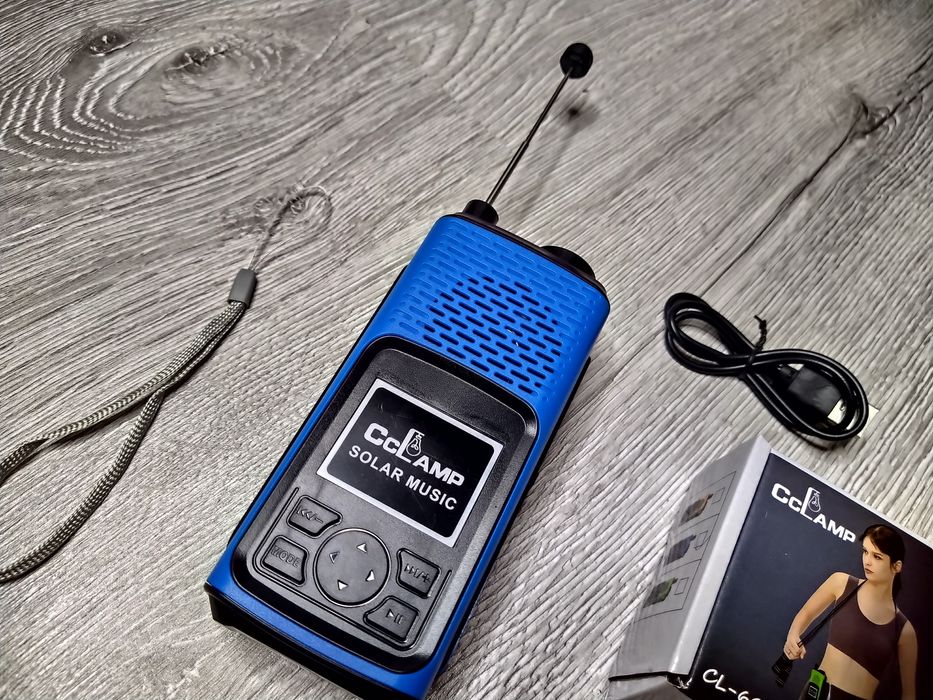 Radio Portabil cu Lanterna, Bluetooth, Card, USB,  Camping, Pescuit