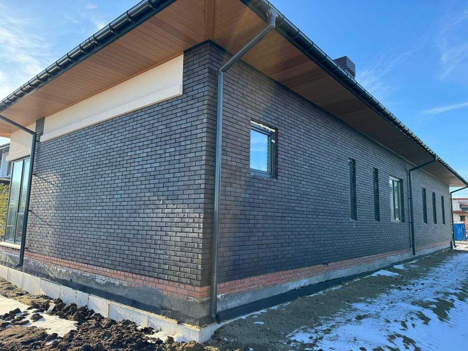 Кирпич облицовочный Тайга Графит