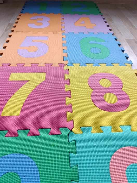 Детский игровой коврик пазл