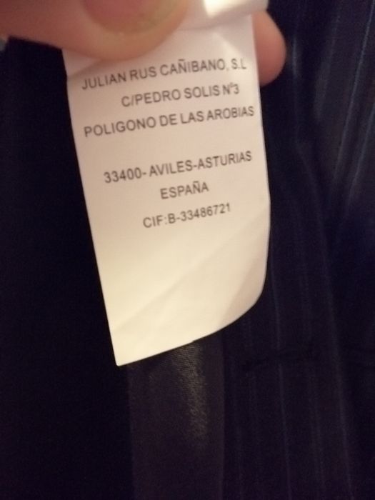 Costum bărbătesc ocazii /3 piese/Spania-Asturia