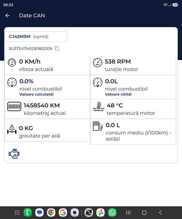Vand ansamblu DAF XF 460 , an 2013 + semiremorca Krone an 2015