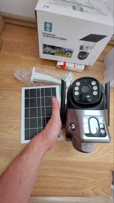 Camera Supraveghere 4G cu panou solar