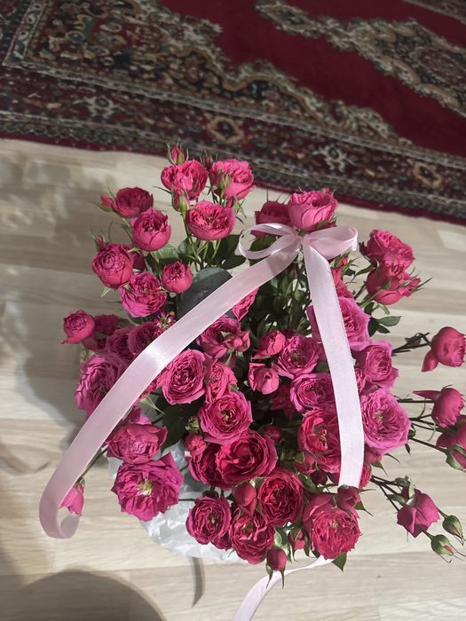 Букет бу вчера подарили мне