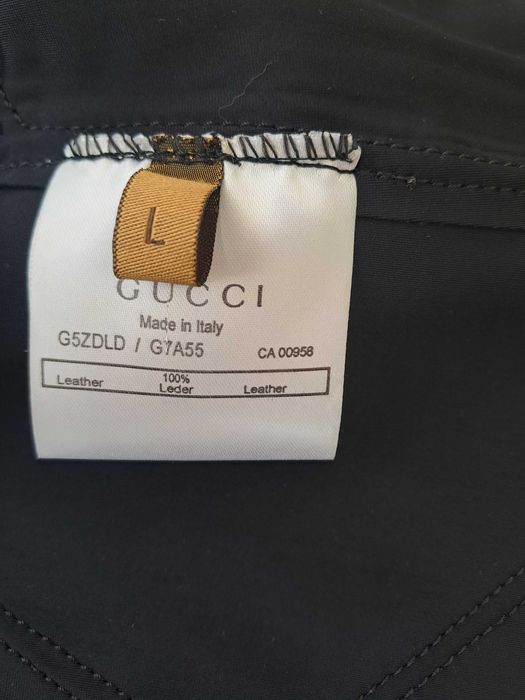 Чисто ново дамско кожено яке GUCCI