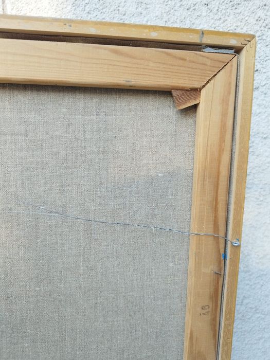 Скандинавска авторска картина масло върху платно