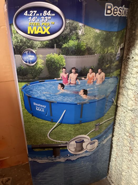 Бассейн Bestway steel pro MAX