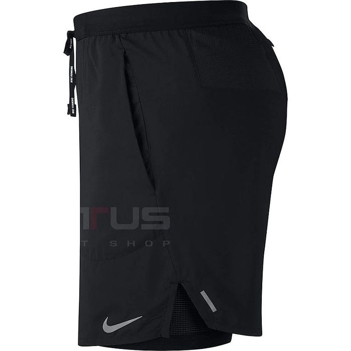 Мъжки къси панталонки : Nike Running Flex Short Stride 2-in-1 Black XXL