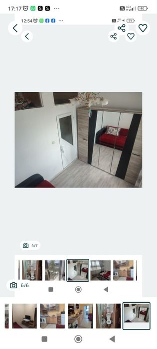 Garsoniera de inchiriat zona zahana strada Crișan
