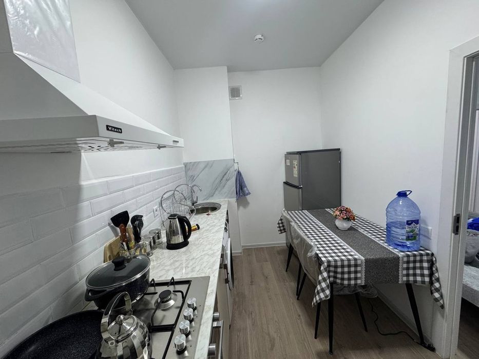 Продаётся 1-комн. квартира студия 29м² в ЖК Assalom Sohil с мебелью