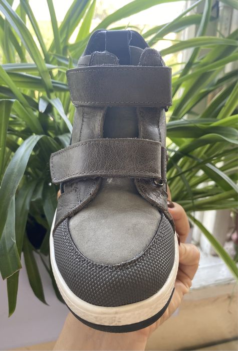 Теплые ботинки полностью натуралка